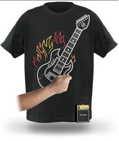 electronic rock guitar shirt Electronic Guitar Shirt