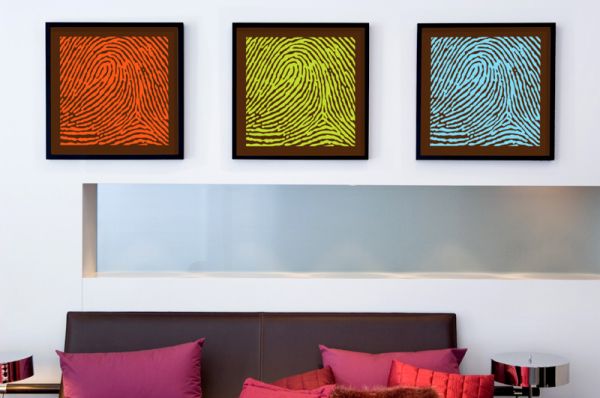 fingerprint art portrait fathers day gift 2010 fingerprint art portrait fathers day gift 2010