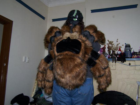 giant tarantula backpack geek theme giant tarantula backpack geek theme