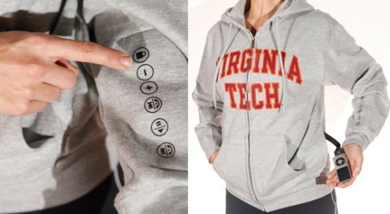 iHood Hoodie 1 iHood Hoodie: Get the Controls of Your iGadget on Your Sleeves
