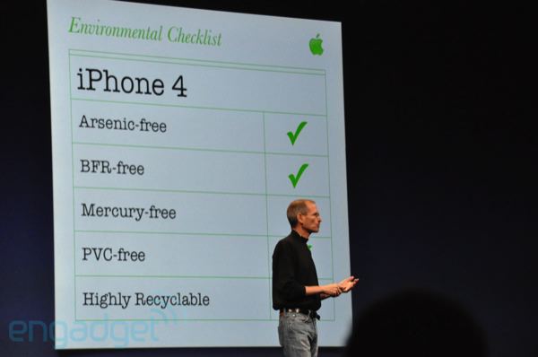 iPhone 4 environment care