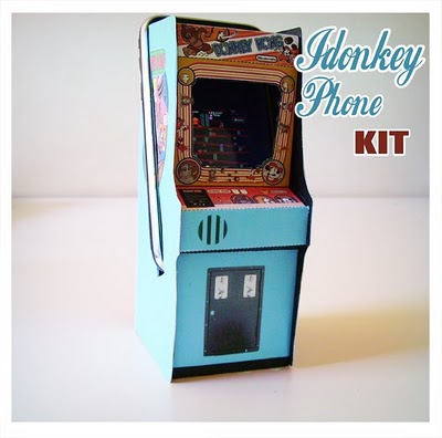 idonkeyphonekit iDonkey iPhone Kit: Donkey Kong iPhone Arcade Machine