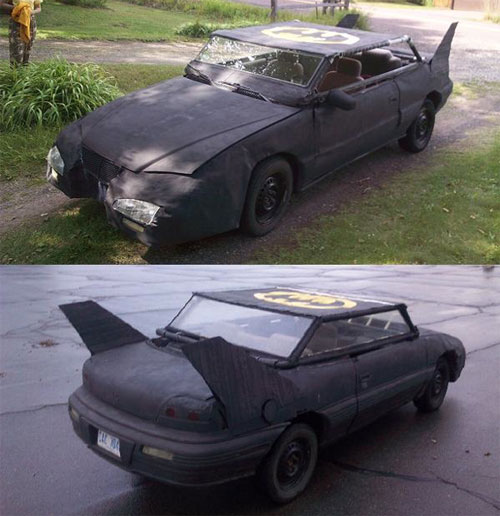shoddybatmobile1 The Worlds Worst Batmobile Hits the Road