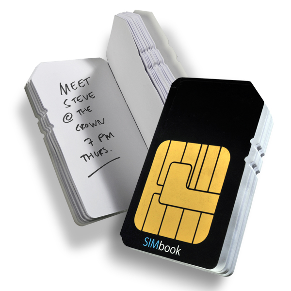 simbook1 Now Take a Phone Book Backup on Sim Card Notebook!