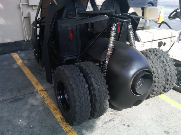 tumblergolfcart21 If Batman Played Golf, He Would Drive This Tumbler Golf Cart