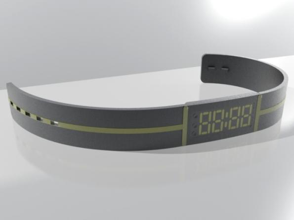 wrist watch concept e ink dorian wrist watch concept e ink dorian The Bracelet That Keeps Watch On Time!