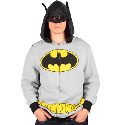 Batman costume hoodie 28 Cool and Geeky Costume Hoodies