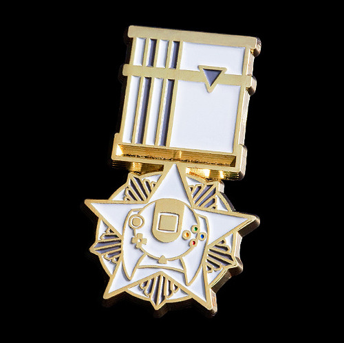 Gaming Console War Veteran Pins Show Your Allegiance