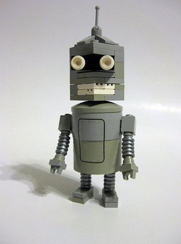 Futurama Characters Found in Lego Artwork 2