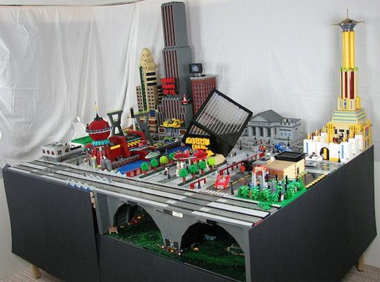 Futurama’s New York Lego City A Lego Masterpiece 2 Futurama’s Lego New York: A Lego Masterpiece!