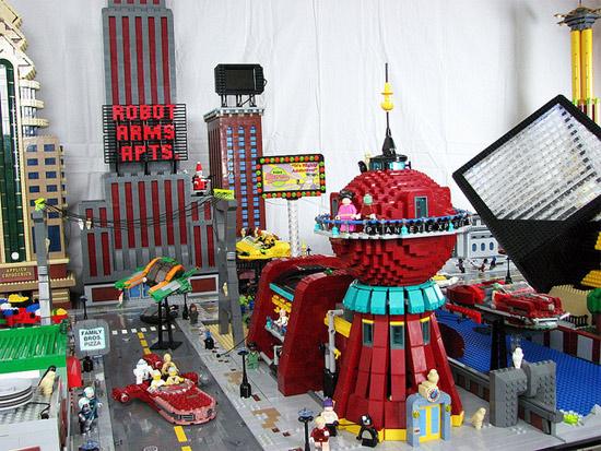 Futurama’s New York Lego City A Lego Masterpiece Futurama’s Lego New York: A Lego Masterpiece!
