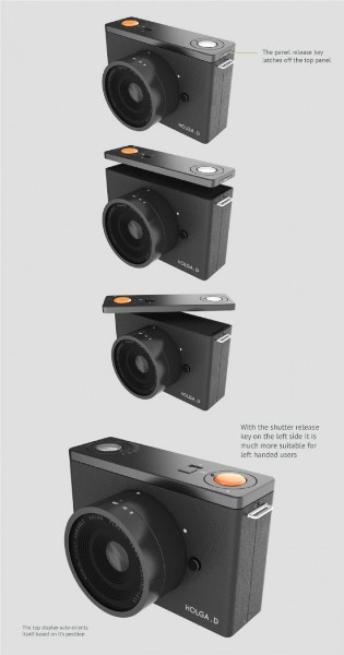 Holga D1 Holga D Is A Digital Cam With The Look of A Toy Cam