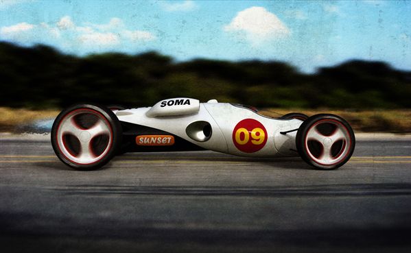 Jet Car on the road Jet Car: Batmobile for Kids who are Batman Wannabes