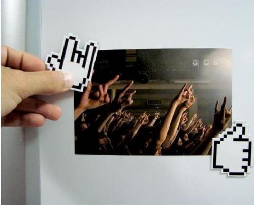 Mag Hand Stickers 1 Magnetic Hand Cursors Say the Right Thing