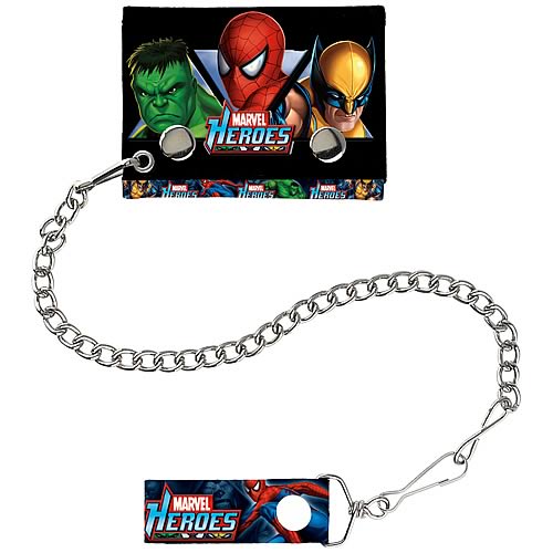 Marvel Heroes Wallet Now Let Your Cash Feel Secure In These Cool Marvel Superheroes Chain Wallets