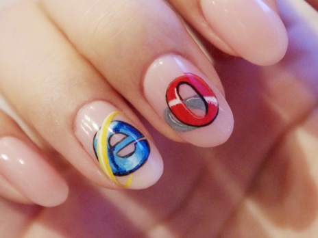 Nail 3 Paint your nails with the Browser of your choice!
