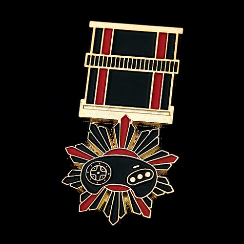 Sega War Veteran Pin