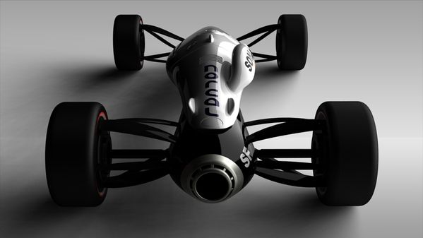 Sleek Jet Car