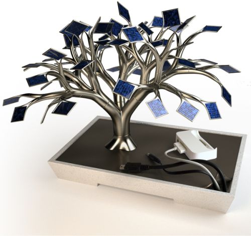 Solar tree charger 17 Innovative Mobile Phone Chargers