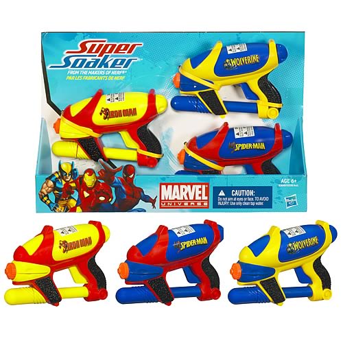 Super Soaker Marvel Water Blaster Cool Super Soaker Marvel Water Blaster For Marvel Fans!