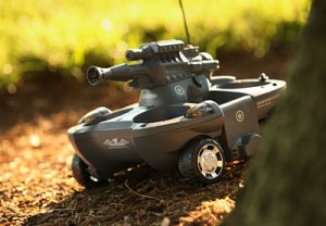 SuperRCTank 300x208 Super RC Amphibian Tank: The Coolest Way to Harass Your Pets
