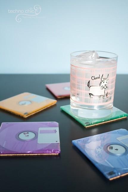 The Floppy Disks are now back as Floppy Disk Coasters in Funky Colors 3