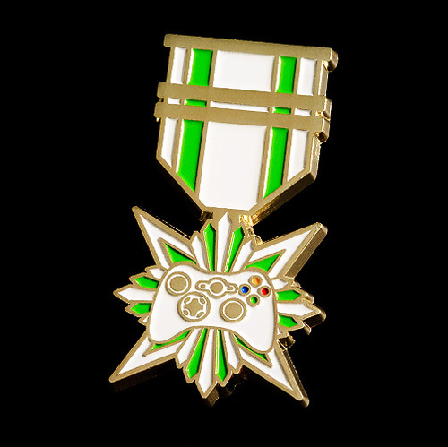 Xbox War Veteran Pin