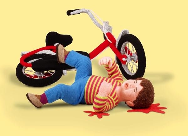 bicycle fall blood plush doll image bicycle fall blood plush doll image