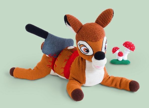 bloody bambi plush doll image bloody bambi plush doll image 19 Morbid and Bloody Plush Dolls