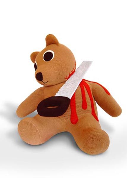 decapitated teddy bear plush doll image decapitated teddy bear plush doll image