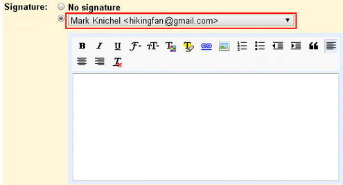 gmail rich text signature2 Gmail Launches Rich Text Signatures Feature