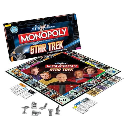 monopoly board game star trek edition