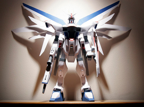 papergundam1 Freedom Gundam Rules The Galaxy...of Paper