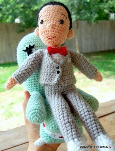 pee wee 2 A Crochet Replica of Pee Wee and Chairry