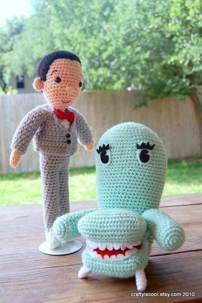 pee wee A Crochet Replica of Pee Wee and Chairry