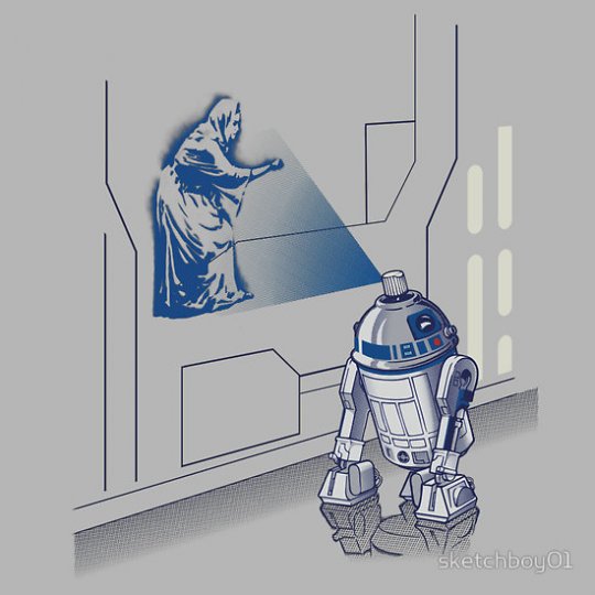 33568 540 R2D2: Graffiti Droid