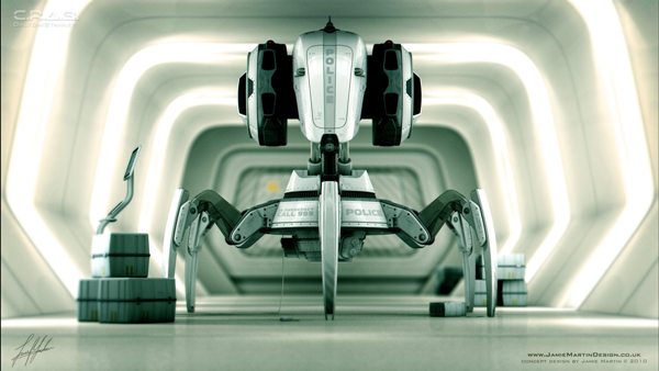CRAB C.R.A.B. Robotic System To Help Cops And Militia