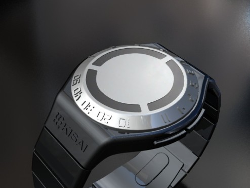 Cool watch 1 A New Sleek Design in Wrist Watches: Tokyoflash Lock up