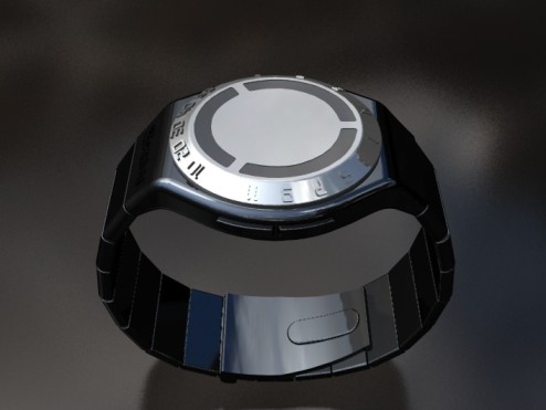 Cool watch A New Sleek Design in Wrist Watches: Tokyoflash Lock up