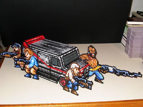 a-team perler beads art design image a-team perler beads art design image