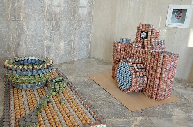 camera canstruction artwork camera canstruction artwork