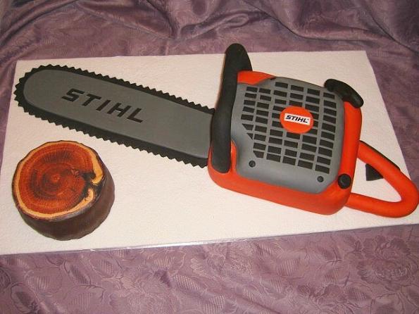 chainsaw cake design image 1 chainsaw cake design image 1