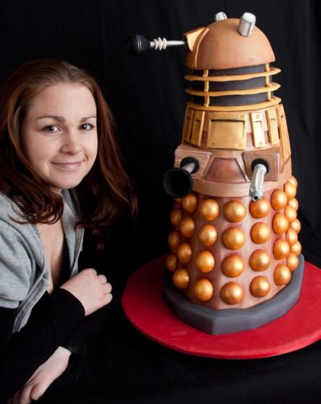 dalekcake Dalek Birthday Cake