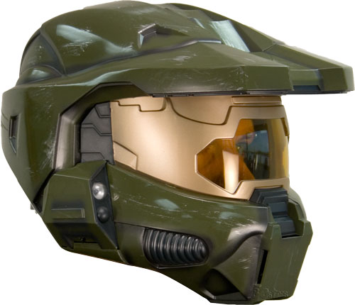 halomasterchiefdeluxehelmet1 Deluxe Master Chief Halo Mask Has All the Bells and Whistles