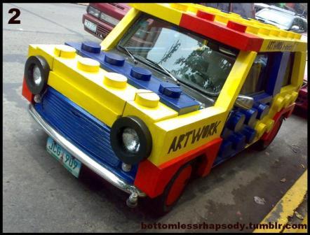 lego car 2 Want to Relive Your Childhood? Drive the Lego Car!