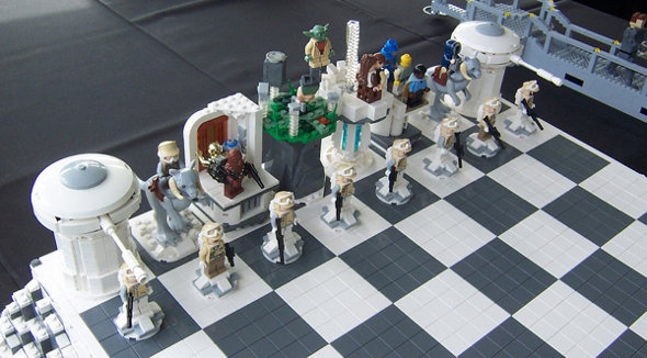 legoesbchess2 Empire Strikes Back Chess Lego Set Revamps the Classic Game