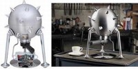 medieval coffee machine design image