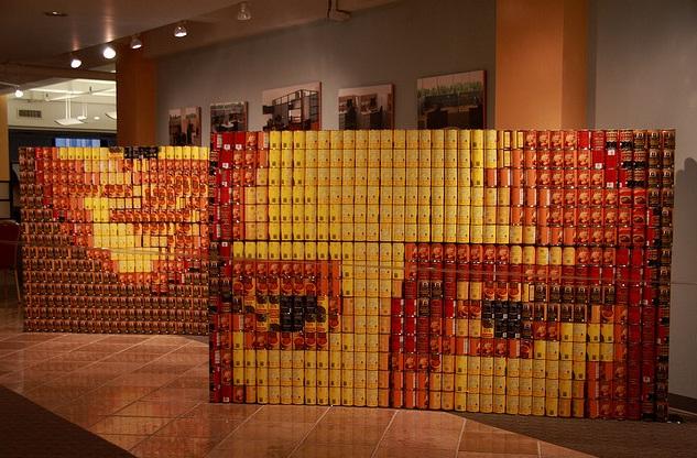 mona lisa canstruction artwork mona lisa canstruction artwork