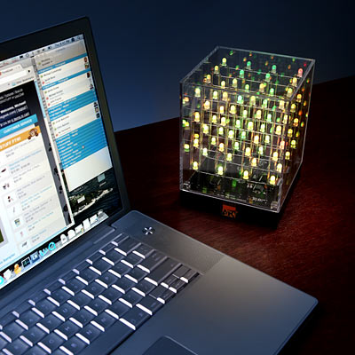 multi color animated LEDglow1 Light Up Your Night With The LED Art Cube