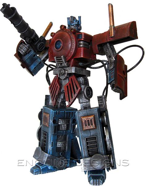 optimus1 Steampunk Optimus Prime